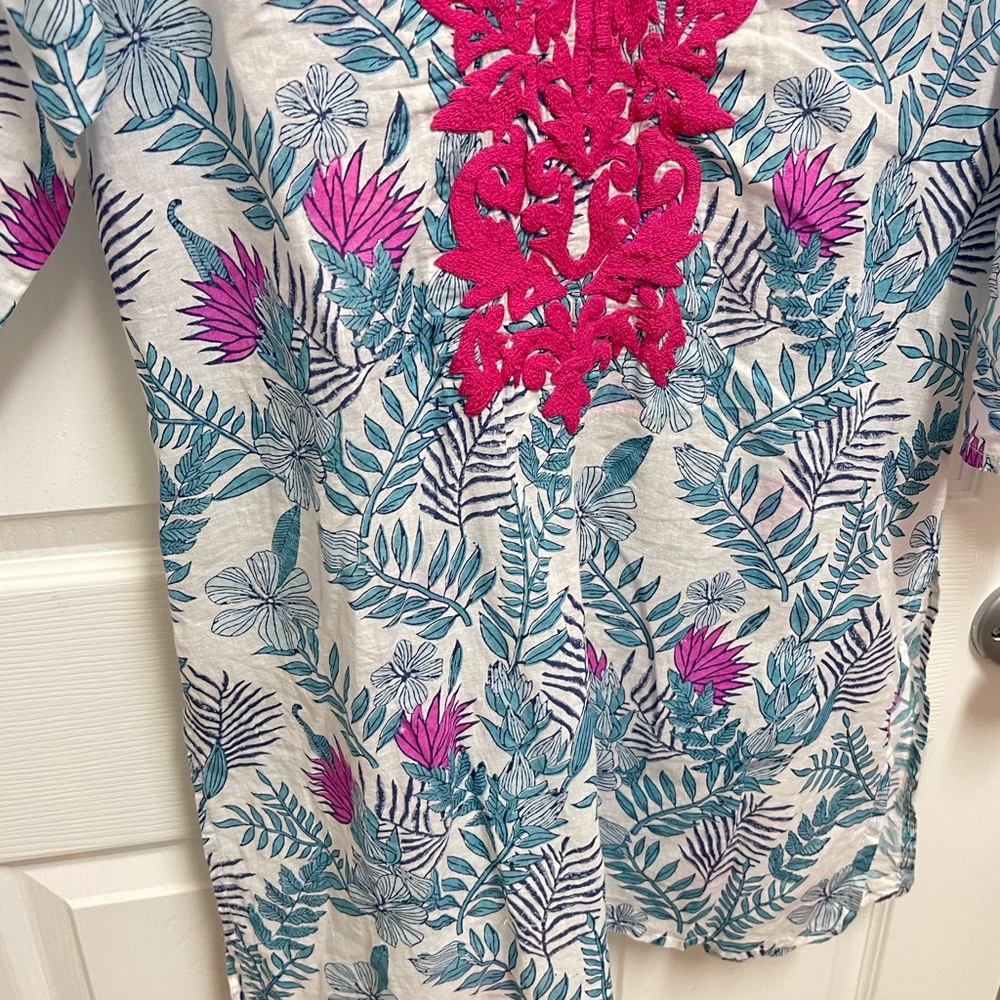 Roberta Roller Rabbit Pattern Cover Up - image 7